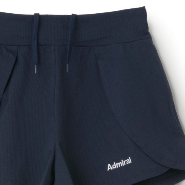 ADMIRAL ピケサッカーサイドフラップショーツ　ATLA665-30 レディス　2026FW　