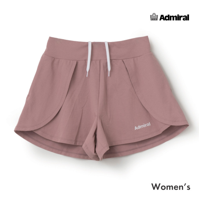 ADMIRAL ピケサッカーサイドフラップショーツ　ATLA665-45 レディス　2026FW　