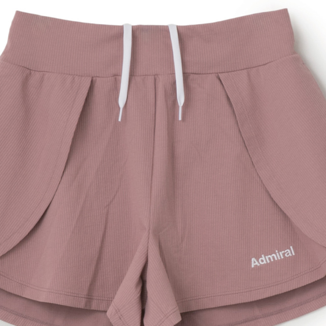 ADMIRAL ピケサッカーサイドフラップショーツ　ATLA665-45 レディス　2026FW　