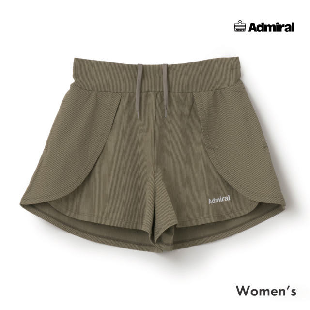 ADMIRAL ピケサッカーサイドフラップショーツ　ATLA665-65 レディス　2026FW