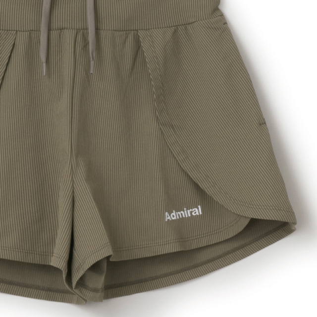 ADMIRAL ピケサッカーサイドフラップショーツ　ATLA665-65 レディス　2026FW