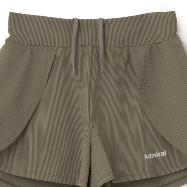 ADMIRAL ピケサッカーサイドフラップショーツ　ATLA665-65 レディス　2026FW