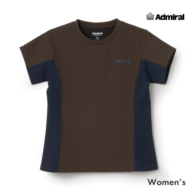 ADMIRAL サイドフレアバイカラーTEE　ATLA667-22 レディス