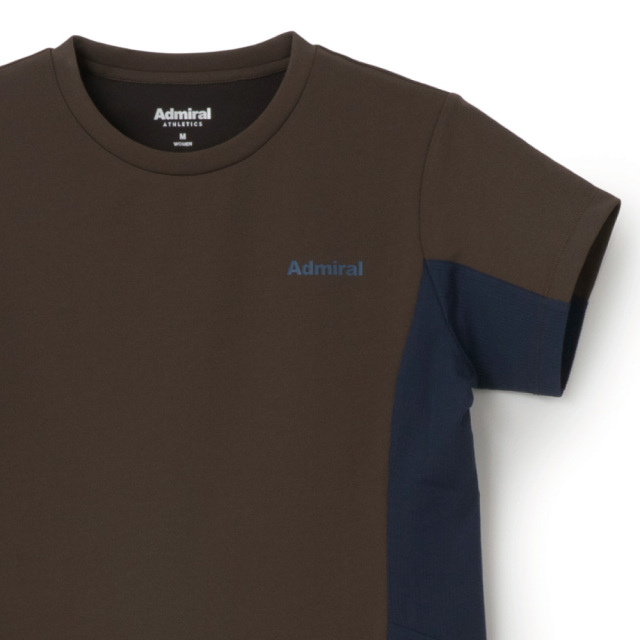 ADMIRAL サイドフレアバイカラーTEE　ATLA667-22 レディス