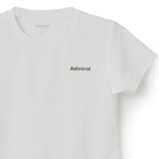 ADMIRAL アシンメトリースリットTEE　ATLA668-01 レディス　2026FW