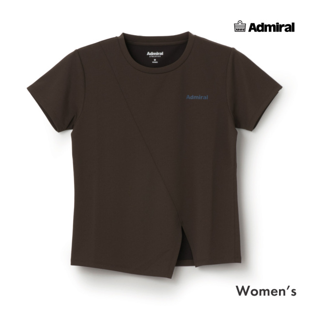 ADMIRAL アシンメトリースリットTEE　ATLA668-22 レディス　2026FW
