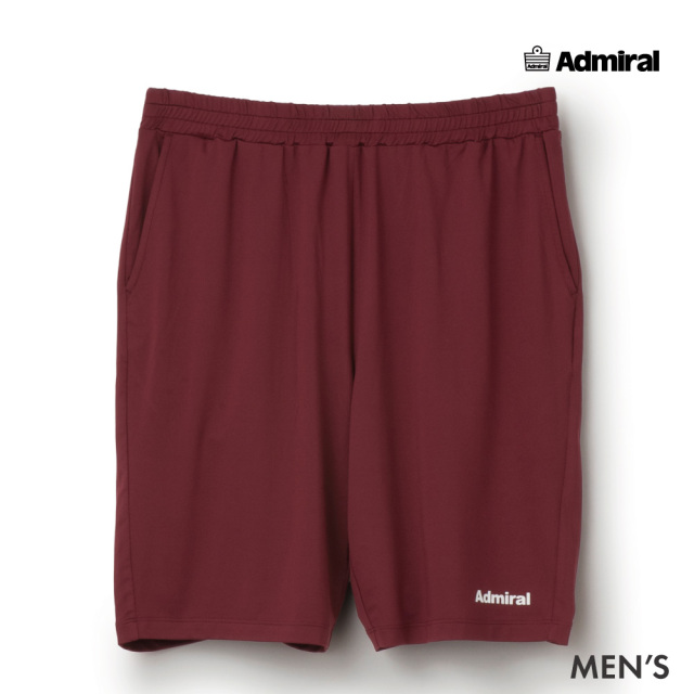 ADMIRAL ミニマルショーツ　ATMA615-55 メンズ　2026FW　ボルドー