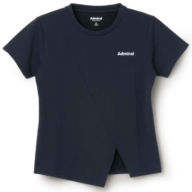 ADMIRAL アシンメトリースリットTEE　ATLA668-30 レディス　2026FW