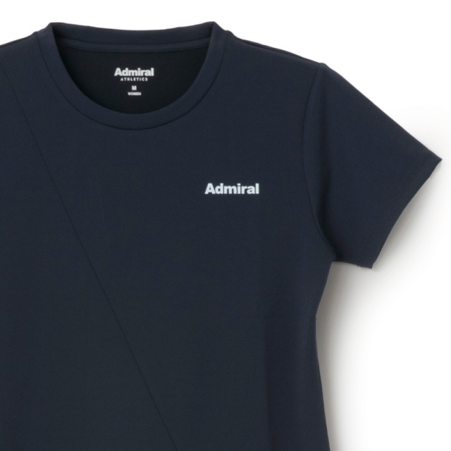 ADMIRAL アシンメトリースリットTEE　ATLA668-30 レディス　2026FW