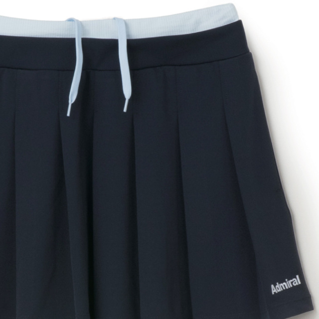 ADMIRAL バイカラープリーツスコート　ATLA672-30 レディス　2026FW