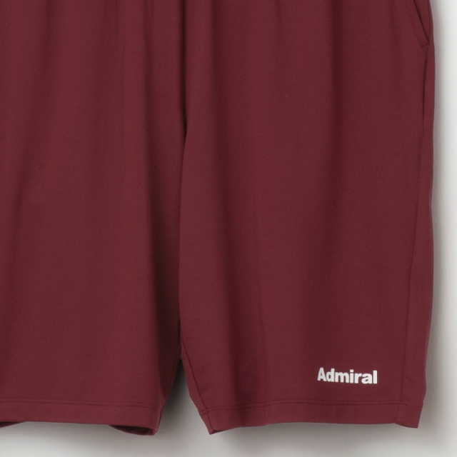 ADMIRAL ミニマルショーツ　ATMA615-55 メンズ　2026FW　ボルドー