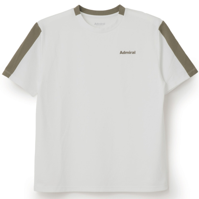 ADMIRAL バイカラースイッチングTEE　ATMA617-01 メンズ　2026FW