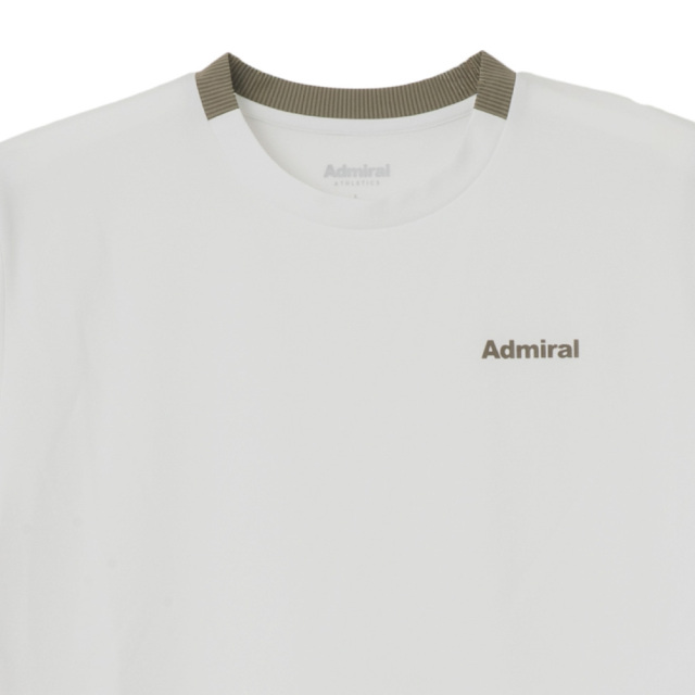 ADMIRAL バイカラースイッチングTEE　ATMA617-01 メンズ　2026FW