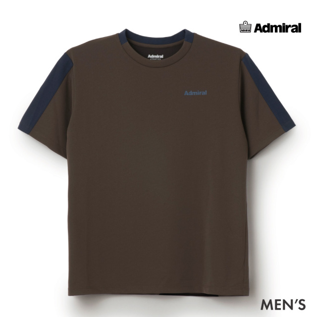 ADMIRAL バイカラースイッチングTEE　ATMA617-22 メンズ　2026FW
