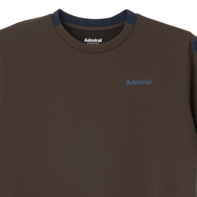 ADMIRAL バイカラースイッチングTEE　ATMA617-22 メンズ　2026FW