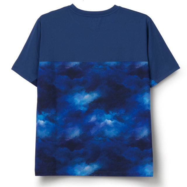 ADMIRAL ブロッキンググラフィックTEE　ATMA612-32 メンズ　2026FW　ロイヤルブルー