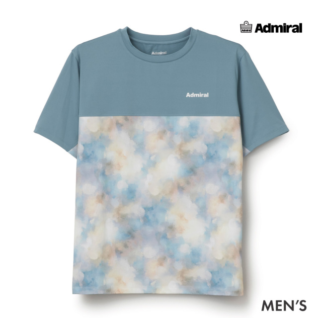 ADMIRAL ブロッキンググラフィックTEE　ATMA612-35 メンズ　2026FW