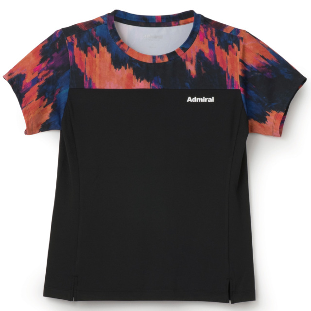 ADMIRAL スリットヘムグラフィックTEE　ATLA640-10 レディス　2026FW