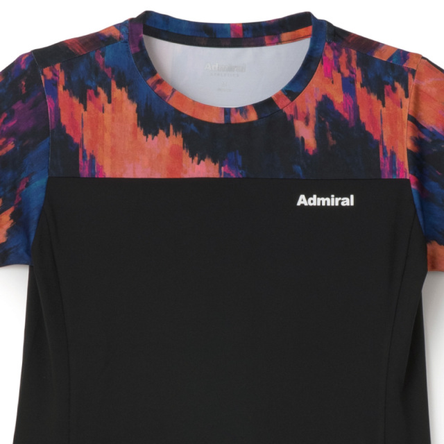 ADMIRAL スリットヘムグラフィックTEE　ATLA640-10 レディス　2026FW