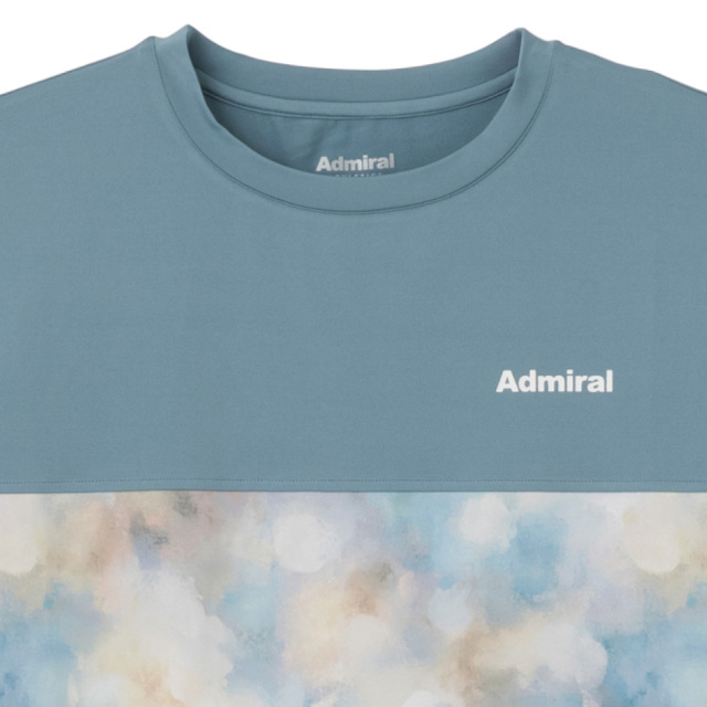 ADMIRAL ブロッキンググラフィックTEE　ATMA612-35 メンズ　2026FW
