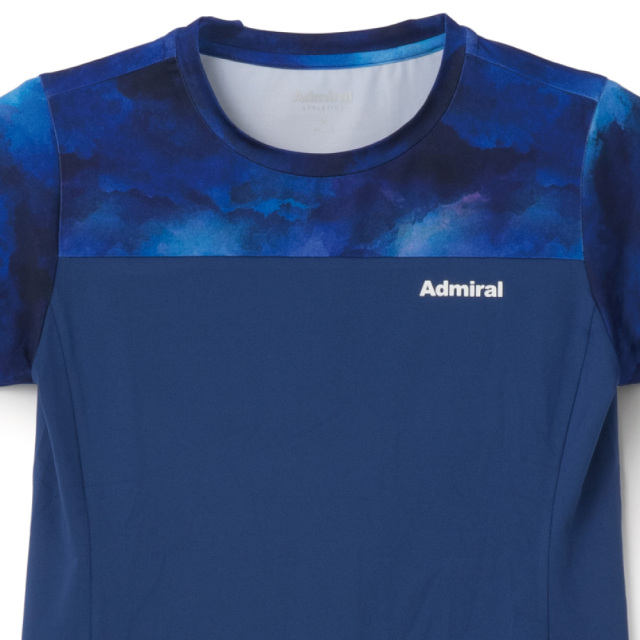 ADMIRAL スリットヘムグラフィックTEE　ATLA640-32 レディス　2026FW