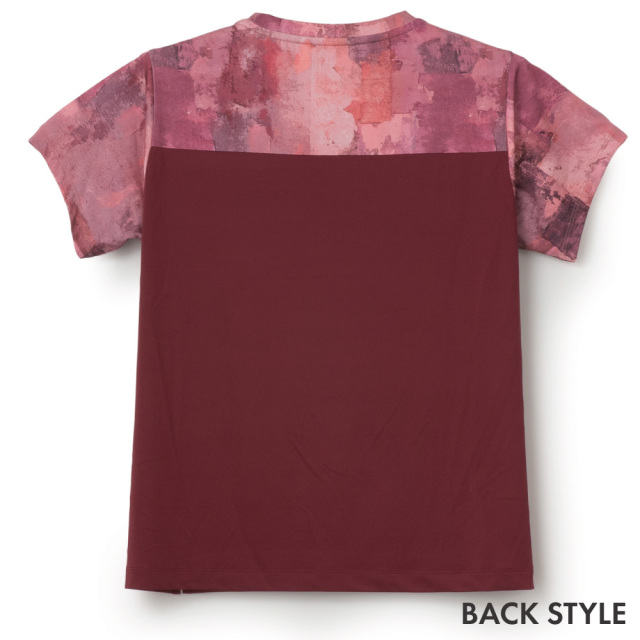 ADMIRAL スリットヘムグラフィックTEE　ATLA640-55 レディス　2026FW