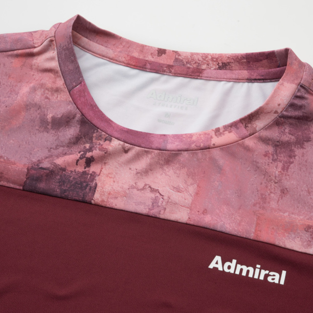 ADMIRAL スリットヘムグラフィックTEE　ATLA640-55 レディス　2026FW
