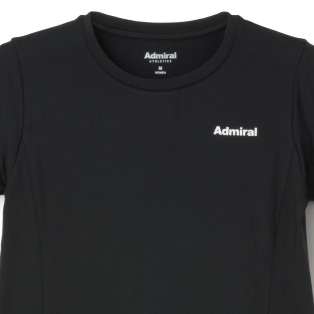 ADMIRAL グラフィックヘムレイヤーTEE　ATLA641-10 レディス　2026FW