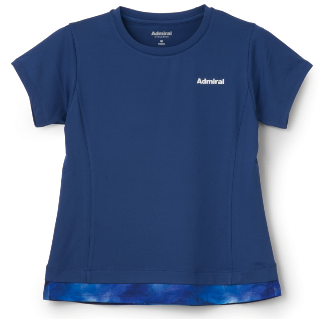 ADMIRAL グラフィックヘムレイヤーTEE　ATLA641-32 レディス　2026FW