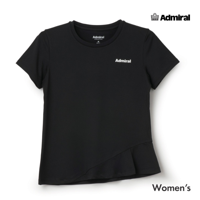 ADMIRAL アシンメトリータックヘムTEE　ATLA646-10 レディス　2026FW