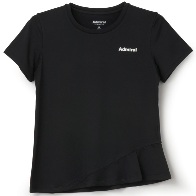 ADMIRAL アシンメトリータックヘムTEE　ATLA646-10 レディス　2026FW