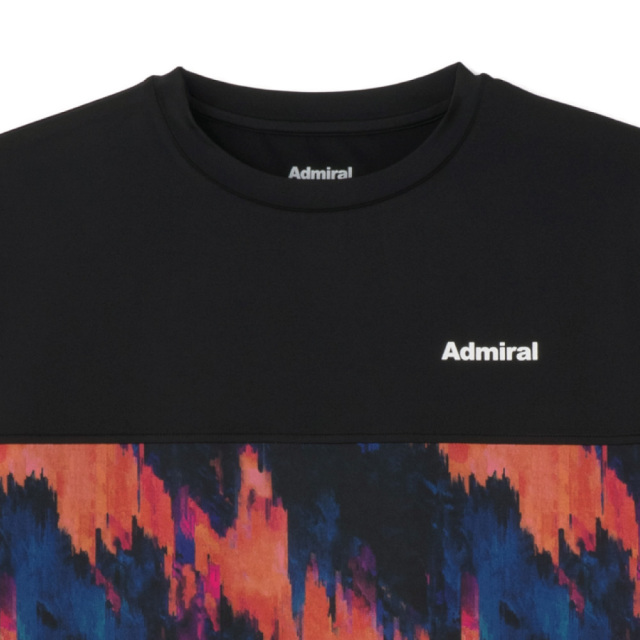 ADMIRAL ブロッキンググラフィックTEE　ATMA612-91　メンズ　2026FW