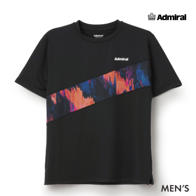 ADMIRAL ダイヤゴナルスイッチグラフィックTEE　ATMA613-10 メンズ　2026FW　