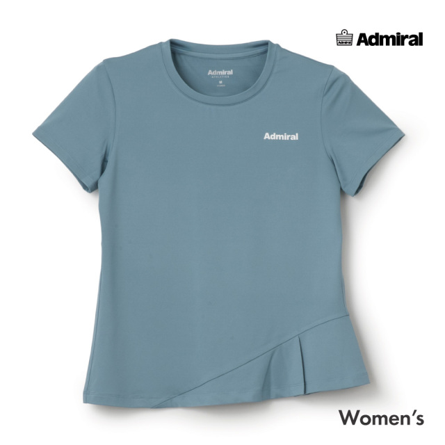 ADMIRAL アシンメトリータックヘムTEE　ATLA646-35 レディス　2026FW