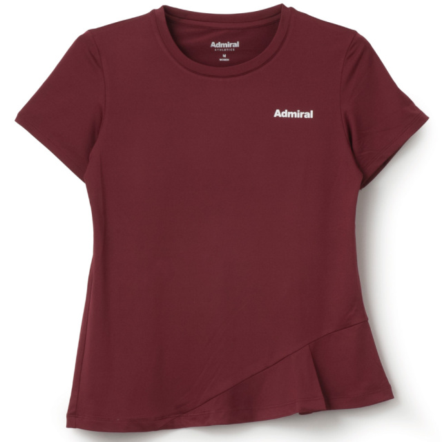 ADMIRAL アシンメトリータックヘムTEE　ATLA646-55 レディス　2026FW
