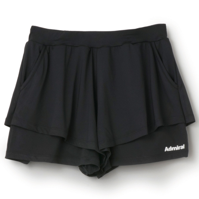 ADMIRAL サイドレイヤードフレアショーツ　ATLA649-10 レディス　2026FW