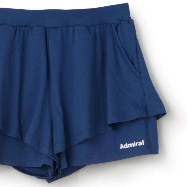 ADMIRAL サイドレイヤードフレアショーツ　ATLA649-32 レディス　2026FW