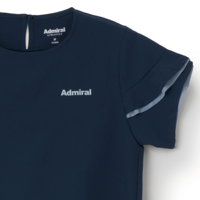 ADMIRAL チュールペタルスリーブTEE　ATLA650-30 レディス　2026FW　