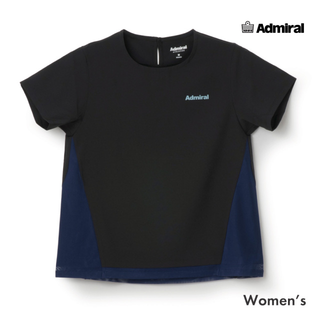 ADMIRAL チュールレイヤードヘムTEE　ATLA651-10 レディス　2026FW
