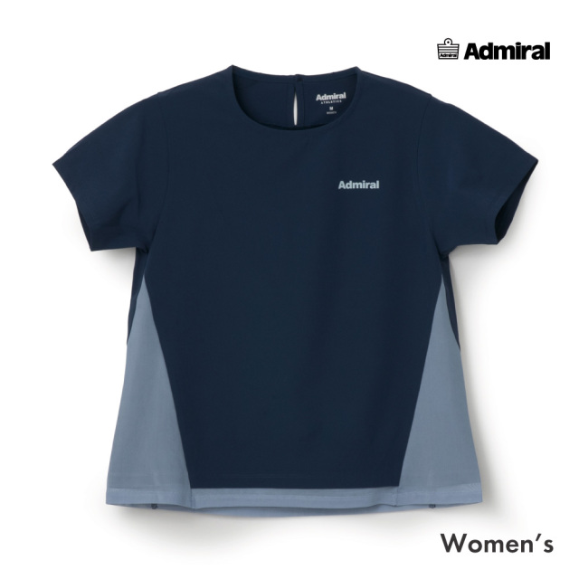 ADMIRAL チュールレイヤードヘムTEE　ATLA651-30 レディス　2026FW