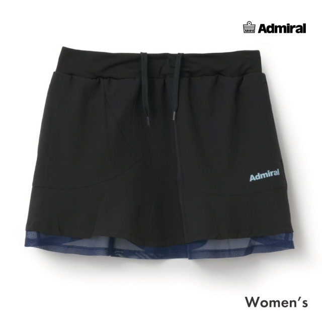 ADMIRAL チュールヘムペプラムスコート　ATLA652-10 レディス　2026FW