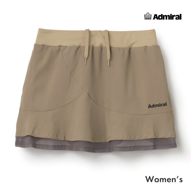 ADMIRAL チュールヘムペプラムスコート　ATLA652-29 レディス　2026FW