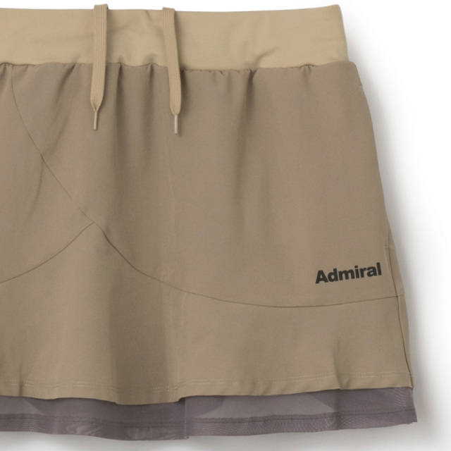 ADMIRAL チュールヘムペプラムスコート　ATLA652-29 レディス　2026FW