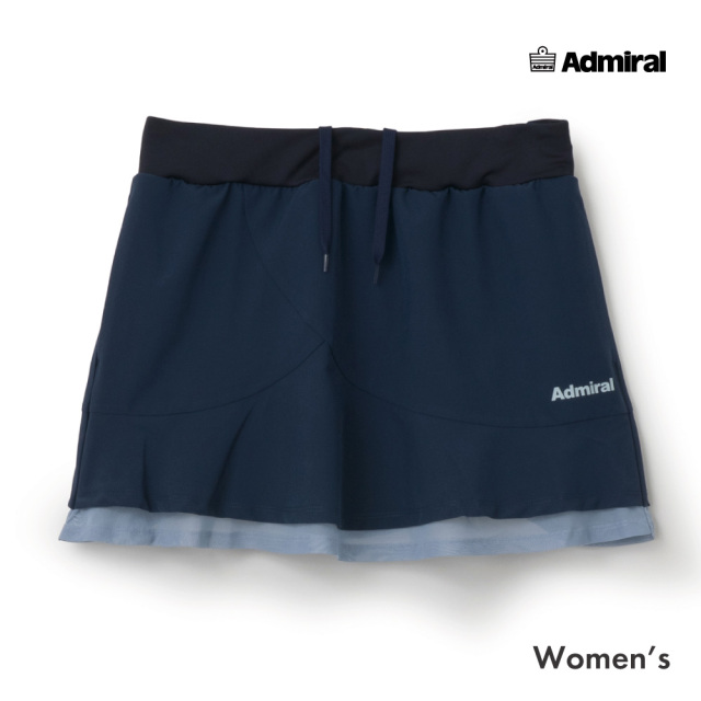 ADMIRAL チュールヘムペプラムスコート　ATLA652-30 レディス　2026FW