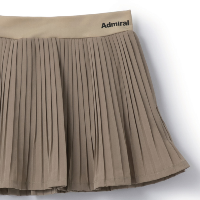 ADMIRAL ハイライズプリーツスコート　ATLA653-29 レディス　2026FW