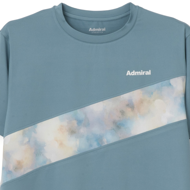 ADMIRAL ダイヤゴナルスイッチグラフィックTEE　ATMA613-35 メンズ　2026FW