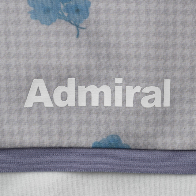 ADMIRAL フラワーチェックタックプリーツスコート　ATLA658-16 レディス