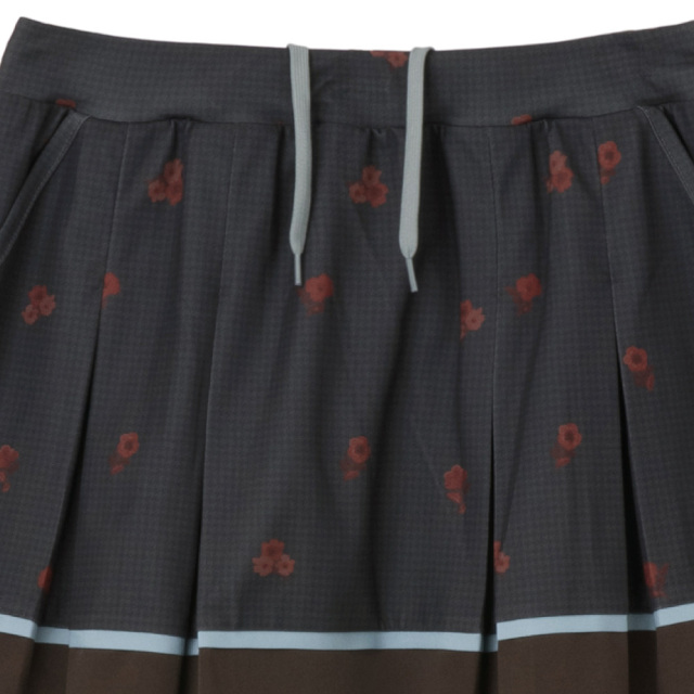 ADMIRAL フラワーチェックタックプリーツスコート　ATLA658-18 レディス　2026FW