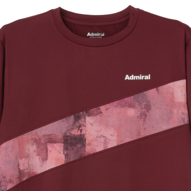ADMIRAL ダイヤゴナルスイッチグラフィックTEE　ATMA613-55 メンズ