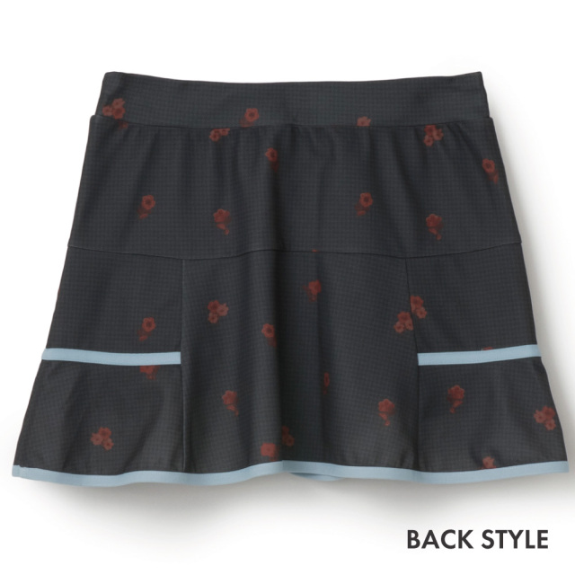 ADMIRAL フラワーチェックヘムラインスコート　ATLA659-18 レディス　2026FW